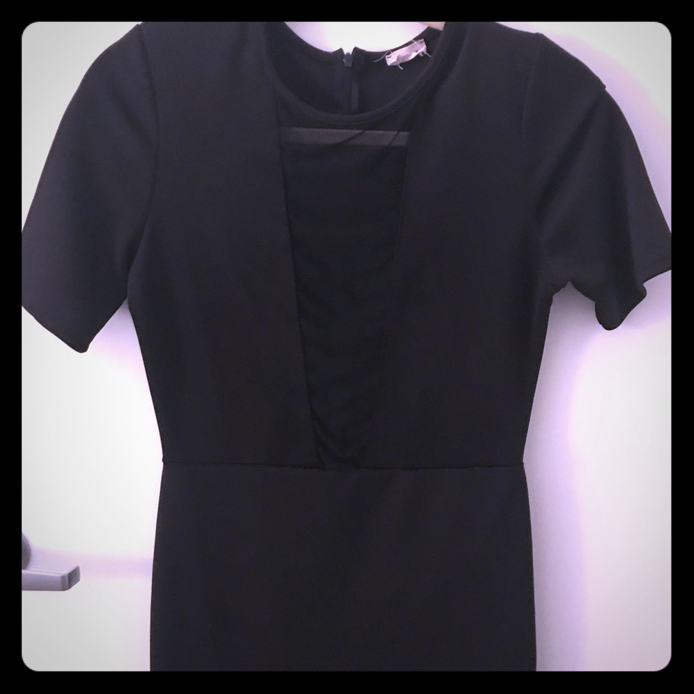 Black Scuba Party Dress